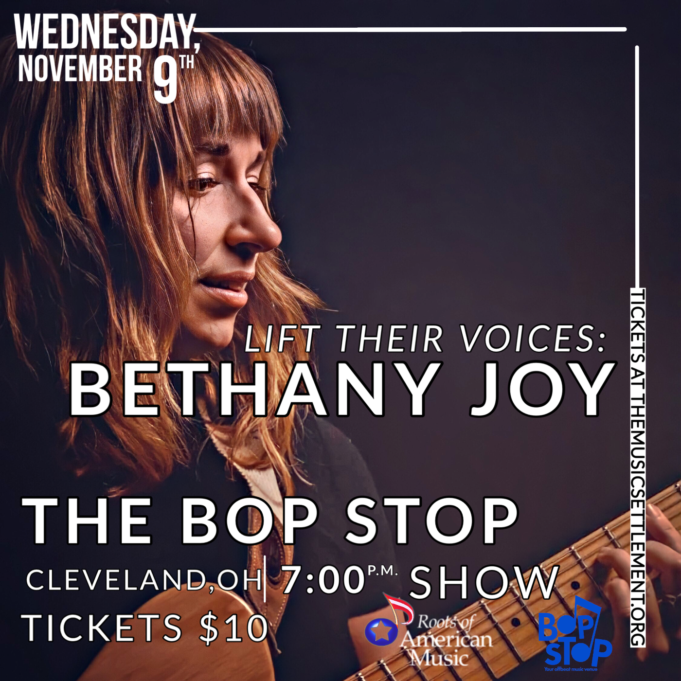 Lift Their Voices Concert Series: Bethany Joy @ BOP STOP