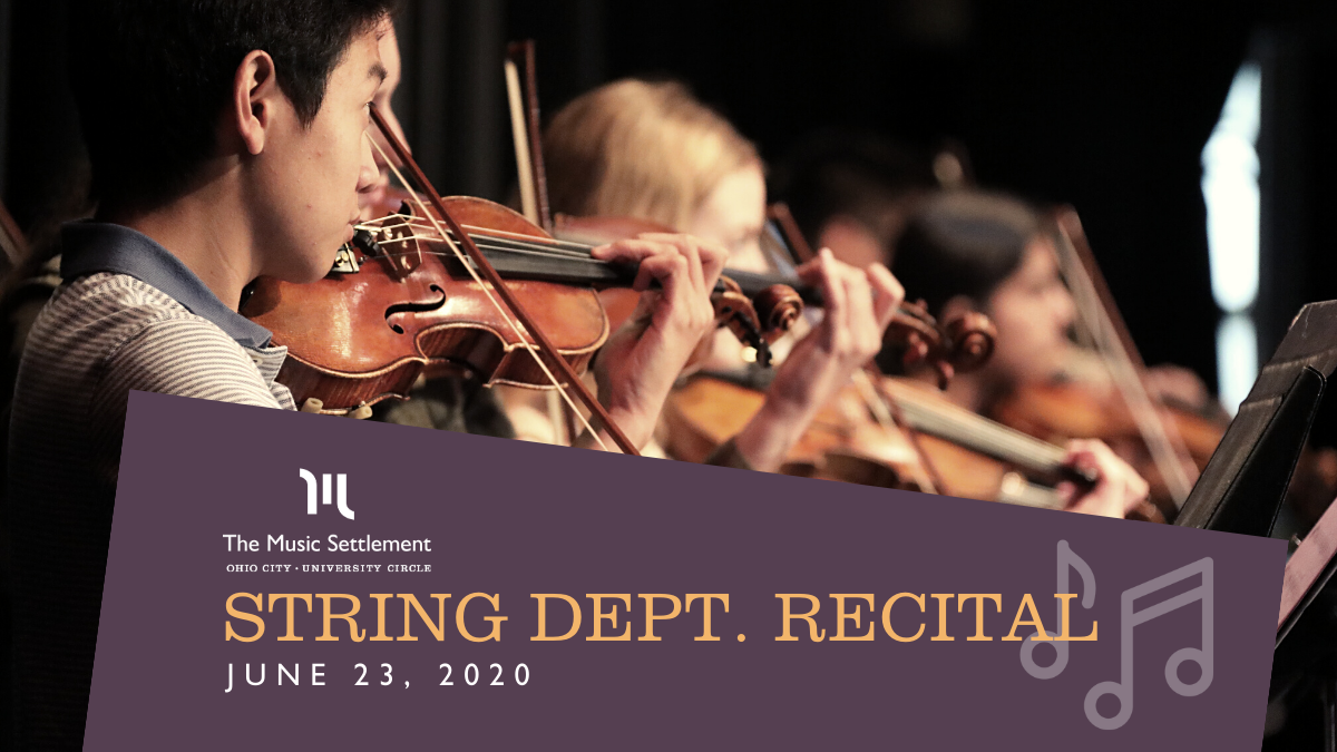 Virtual String Department Recital