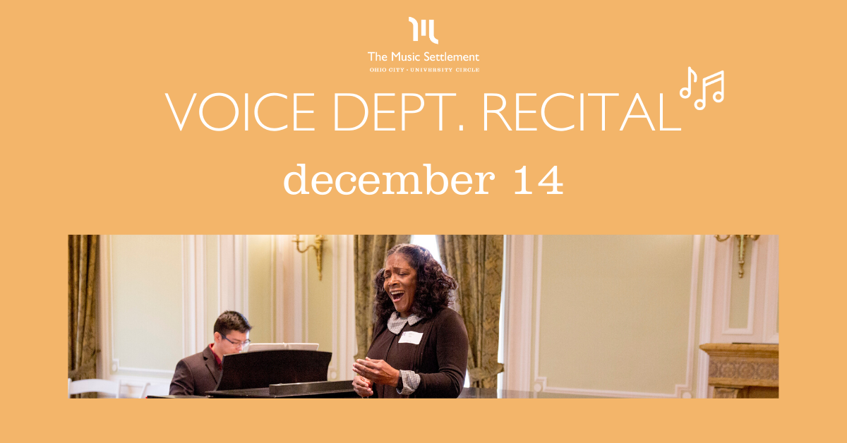 Voice Department Recital   #1   December 2019