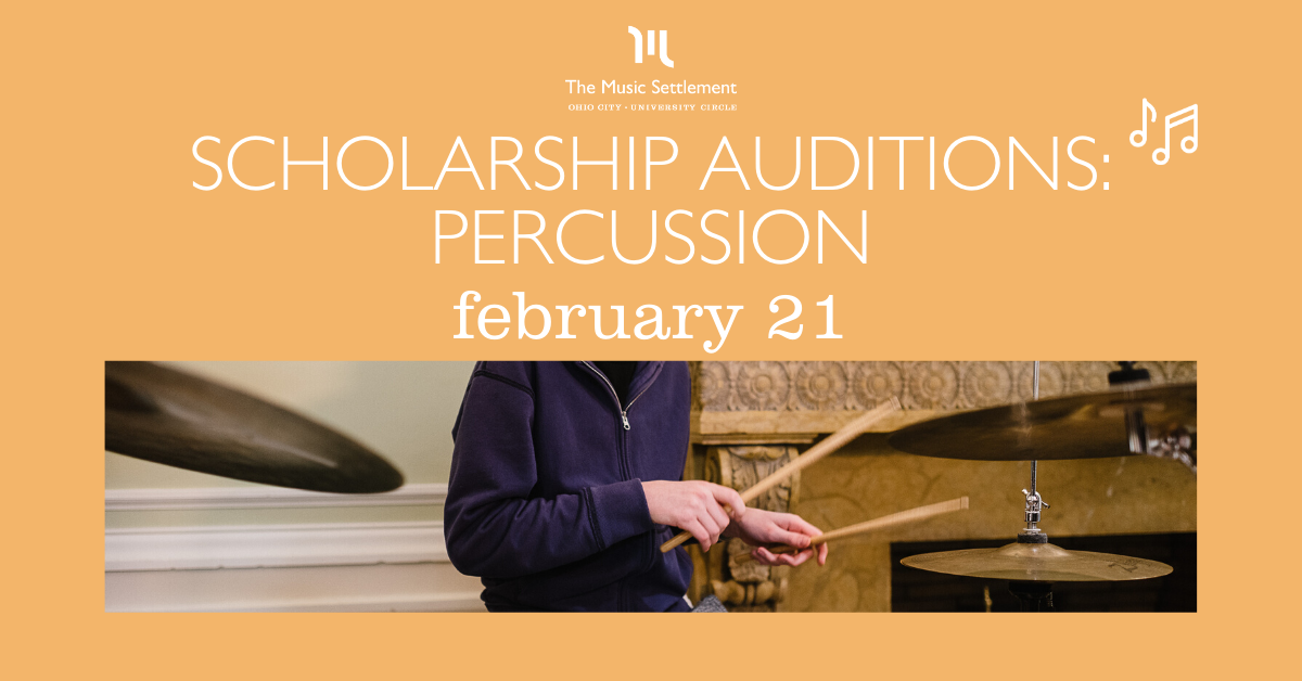 Percussion Scholarship Auditions for 2020-21 school year
