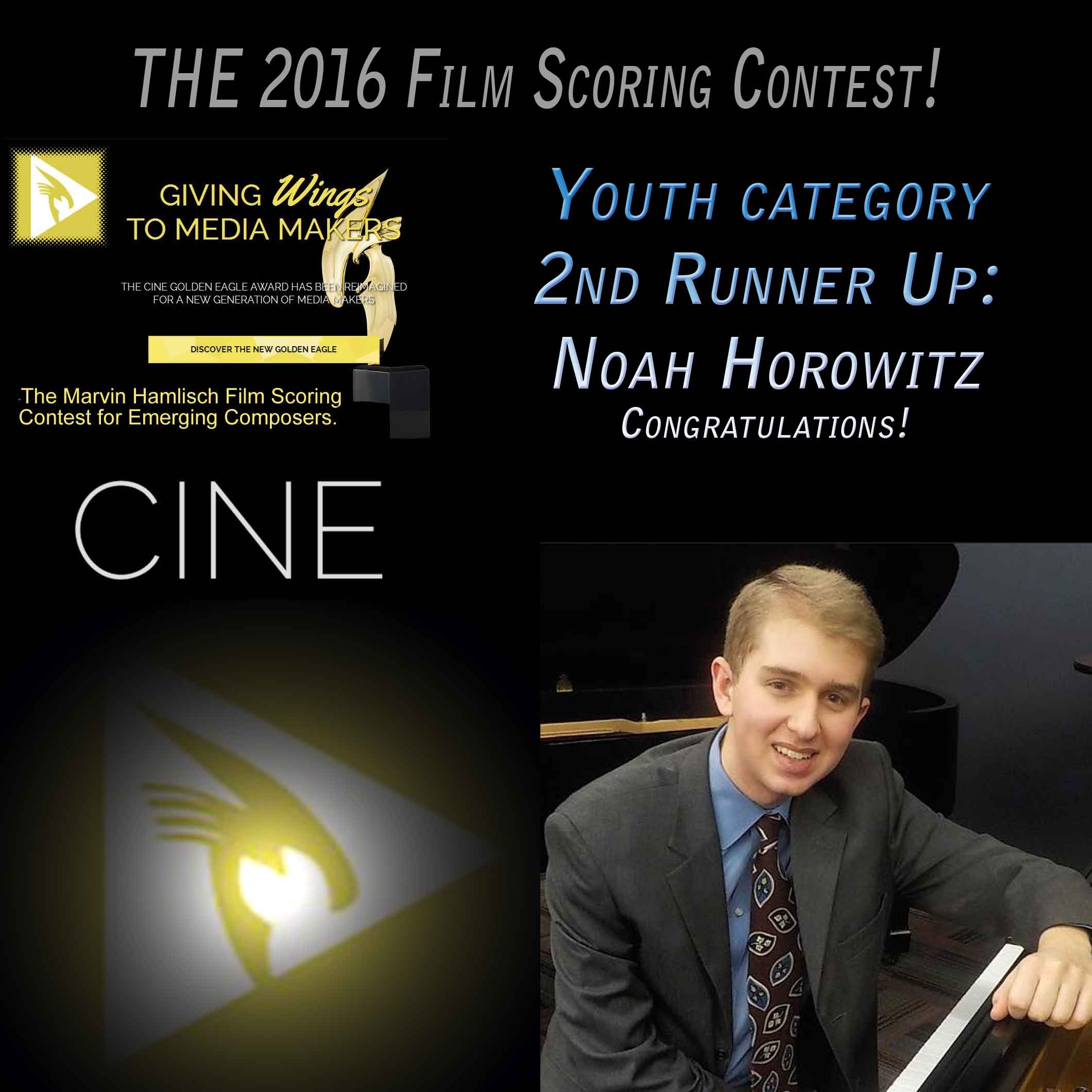 Student Noah Horowitz on WCLV