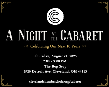 Cleveland Chamber Choir Presents: A Night at the Cabaret @ BOP STOP
