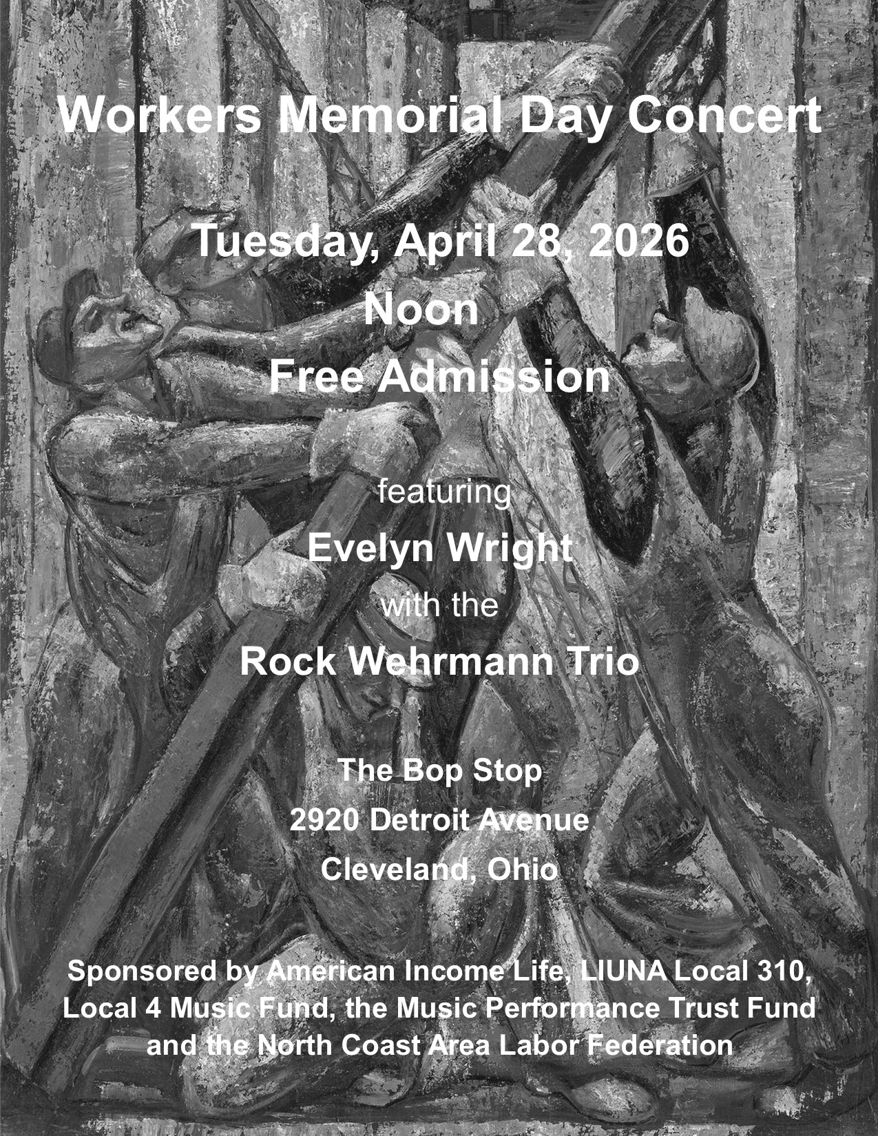 Workers Memorial Day Concert @ BOP STOP 