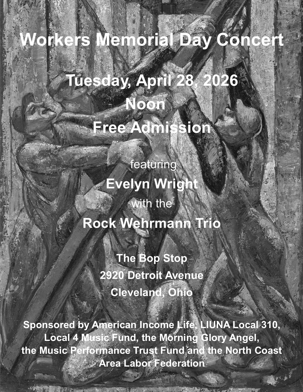 Workers Memorial Day Concert @ BOP STOP 