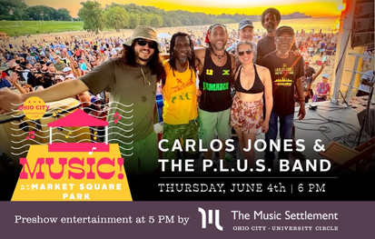 Music at Market Square Park: Carlos Jones and the P.L.U.S. Band