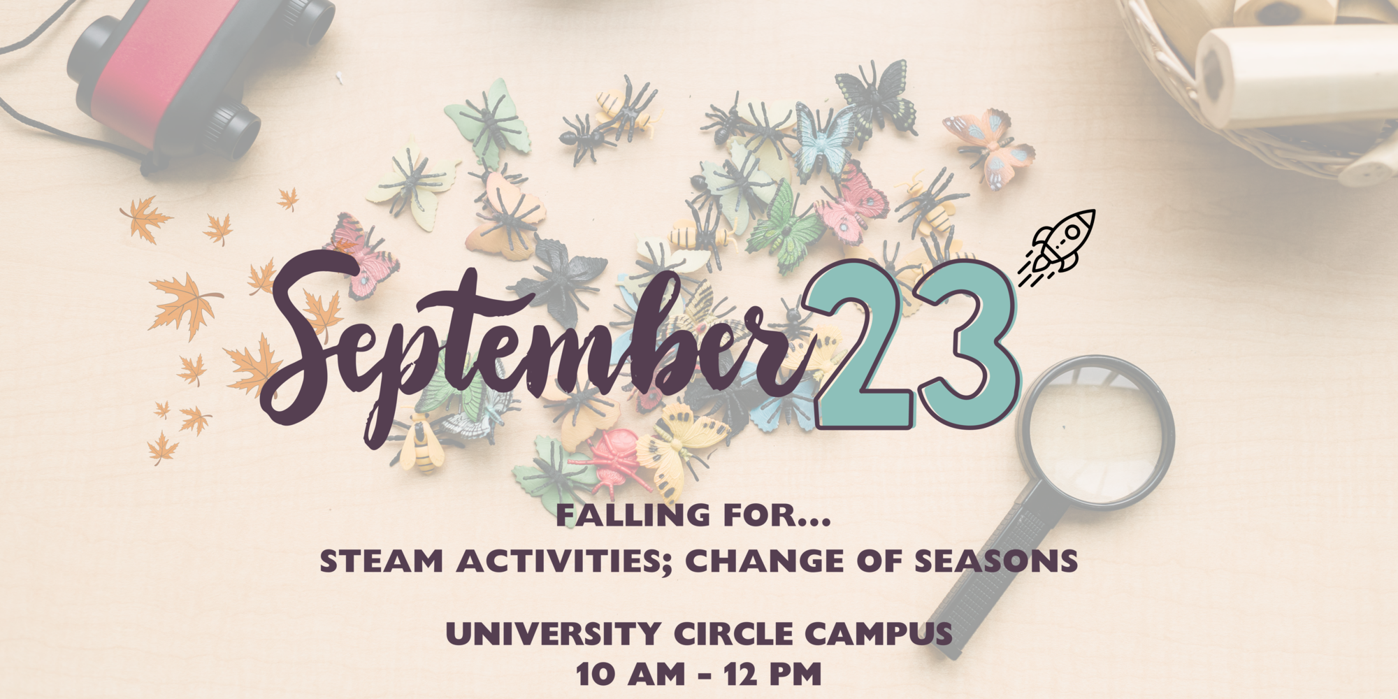 September STEAM Saturday: The Change of Seasons