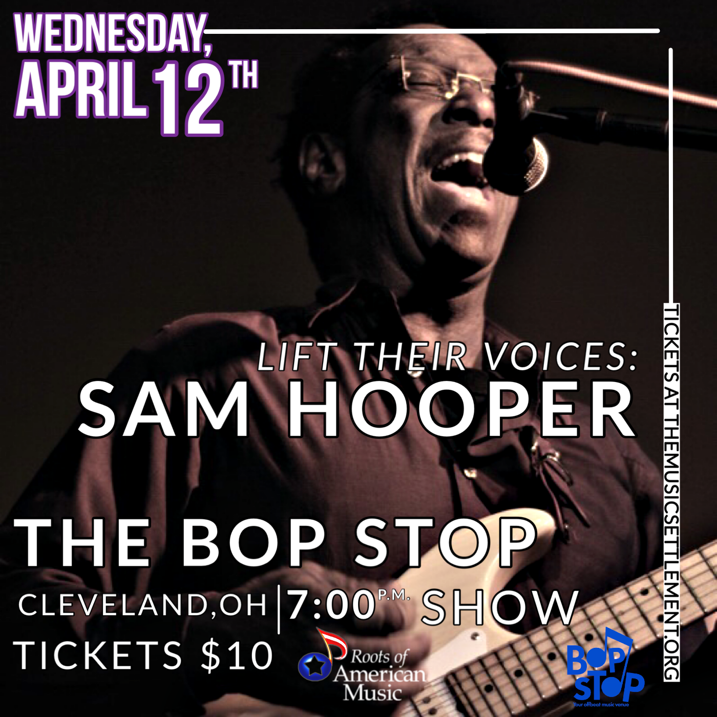 Lift Their Voices Concert Series: Sam Hooper @ BOP STOP