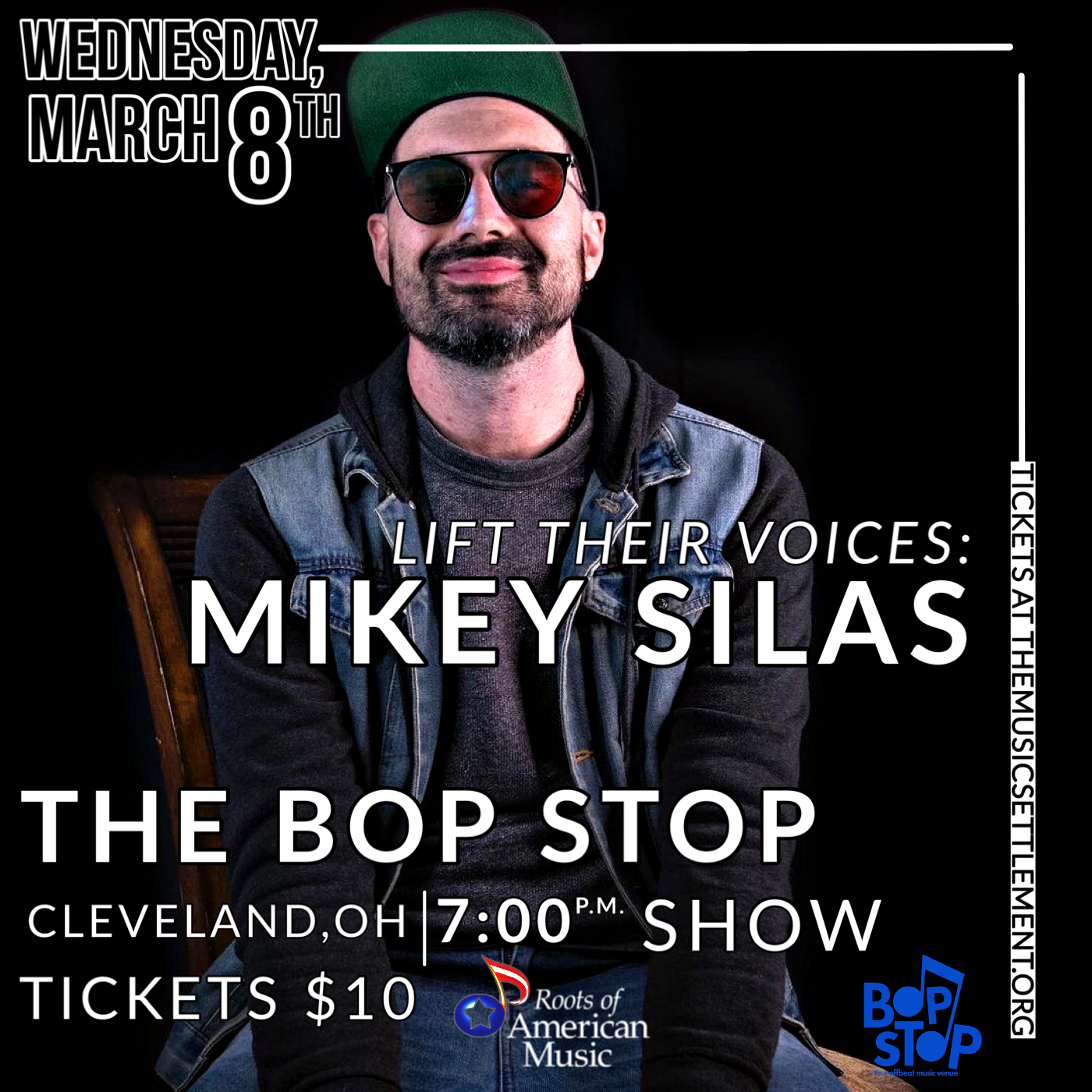 Lift Their Voices Concert Series: Mikey Silas @ BOP STOP