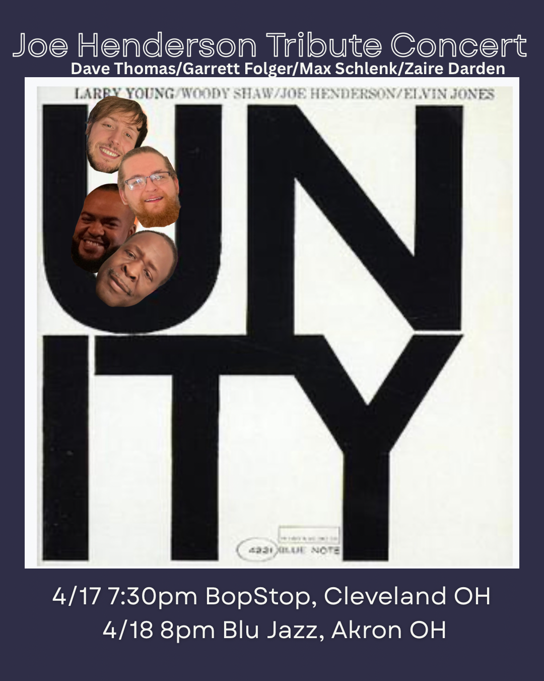 Max Schlenk and Garrett Folger: Tribute to Joe Henderson @ BOP STOP