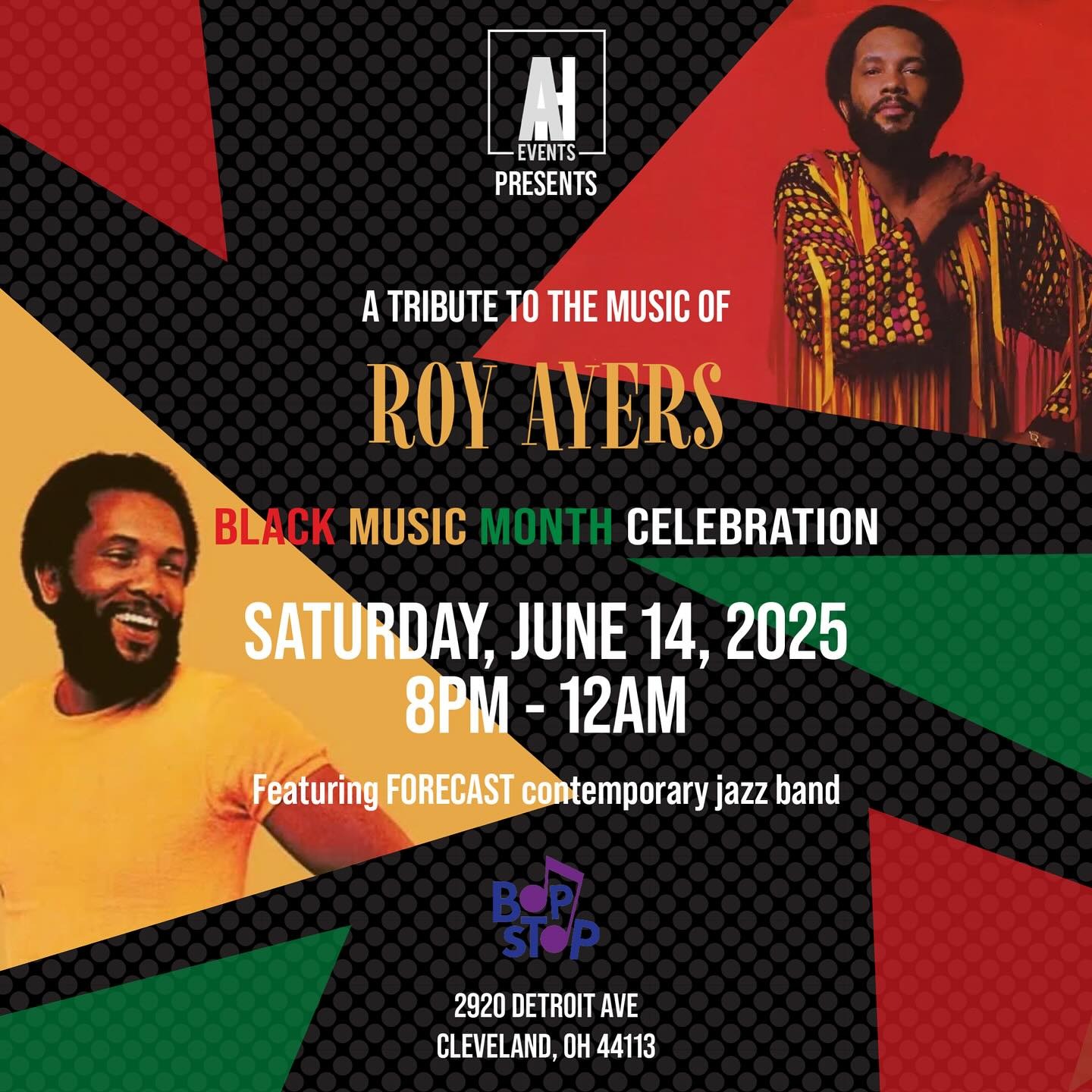 (SOLD OUT) AH Events Presents: A Tribute to the Music of Roy Ayers @ BOP STOP