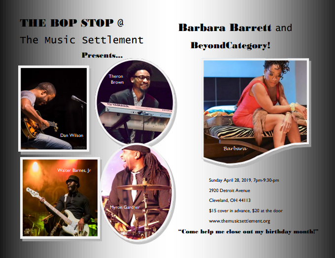 Barbara Barrett And Beyond Category @ BOP STOP