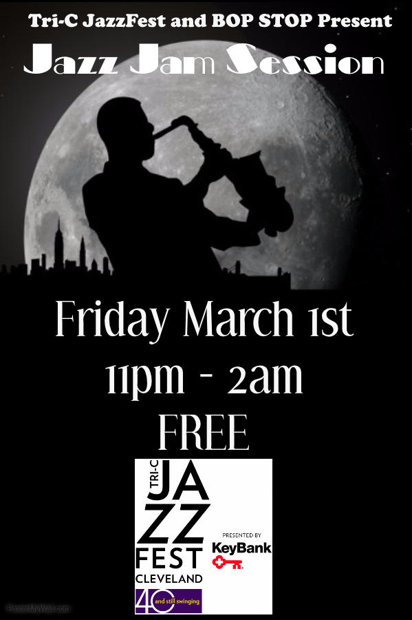 Tri-C JazzFest Presents: Jazz Jam Session @ BOP STOP