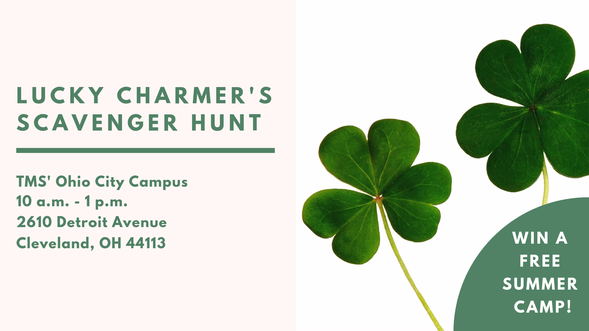Lucky Charmer's Scavenger Hunt 