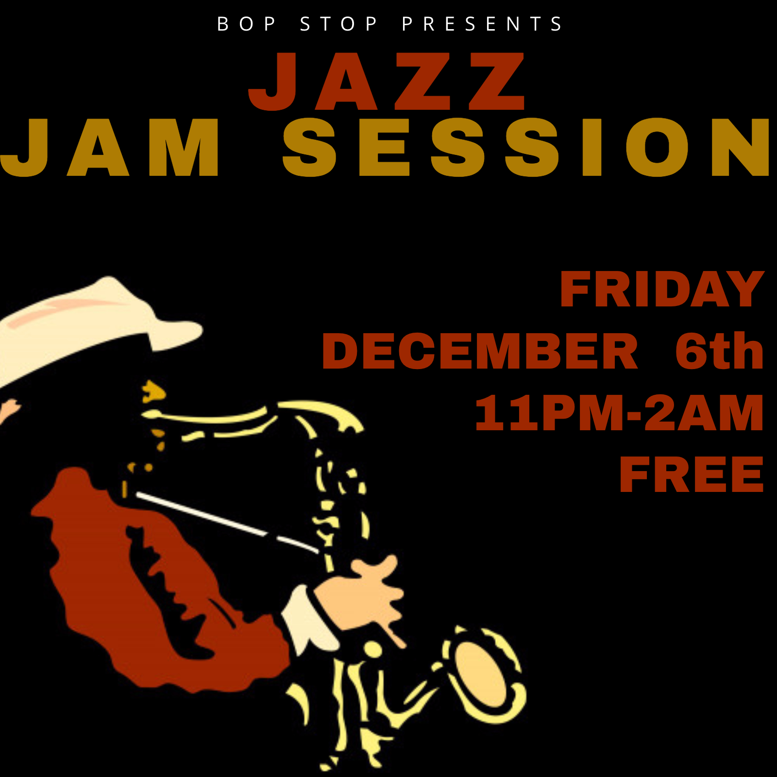 Jazz Jam Session @ BOP STOP