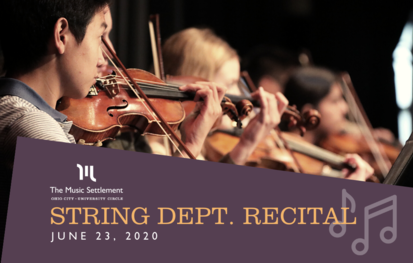 Virtual String Department Recital