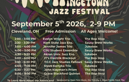 2026 Hingetown Jazz Festival @ BOP STOP 