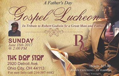 Father's Day Gospel Luncheon @ BOP STOP