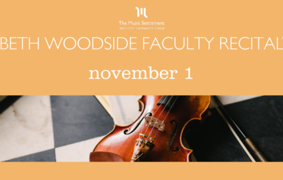 Beth Woodside Faculty Recital