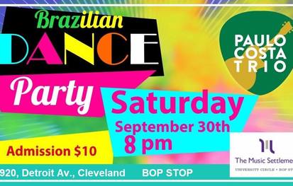 Brazilian Dance Party With Paulo Costa Trio @ BOP STOP