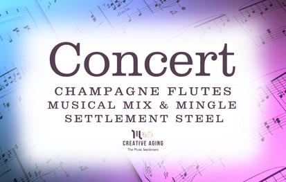Champagne Flutes, Musical Mix & Mingle, and Settlement Steel