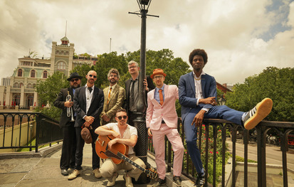 Sunny Side, 7 Piece Jazz Band from New Orleans @ BOP STOP 