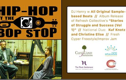 Hip-Hop at the Bop Stop Featuring Kuf Knotz and Christine Elise @ BOP STOP