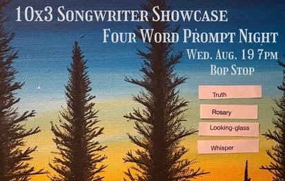 Brent Kirby's 10x3 Songwriter/Band Showcase @ BOP STOP  