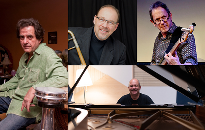 Jamey Haddad Quartet Night 2 (With Helio Alves, Jay Ashby, and Kip Reed) @ BOP STOP