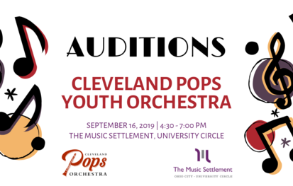 Cleveland  Pops Youth Orchestra Fall Auditions II   2019