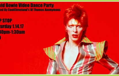 David Bowie Video Dance Party @ BOP STOP