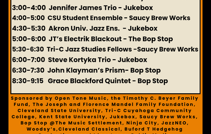 2026 Hingetown Jazz Festival @ BOP STOP 