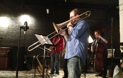 Sam Blakeslee Large Group: 16 Piece Contemporary Jazz Ensemble @ BOP STOP