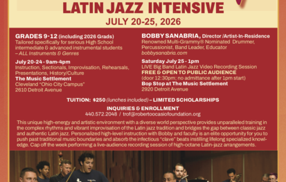 Latin Jazz Intensive Live Recording Concert Featuring Bobby Sanabria @ BOP STOP