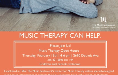 OPEN HOUSE - Center for Music Therapy - Ohio City Campus