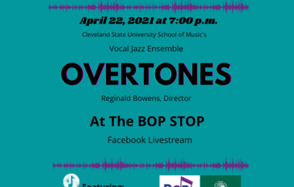 CSU's Vocal Jazz Ensemble: The Overtones Livestream @ BOP STOP