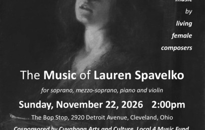 She Roars! The Music of Lauren Spavelko @ BOP STOP