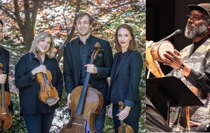 Cavani String Quartet Livestream: Collage, Music & Poetry @ BOP STOP