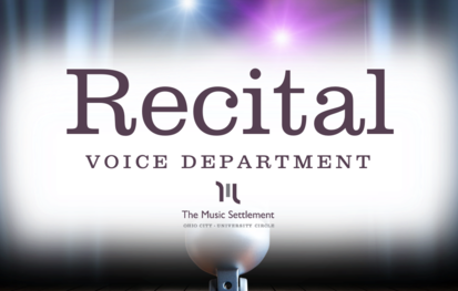 Voice  Dept. Spring 2024  Student Recital
