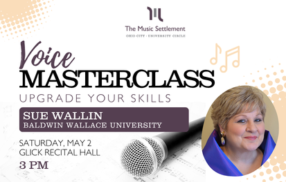 Voice Masterclass with Sue Wallin