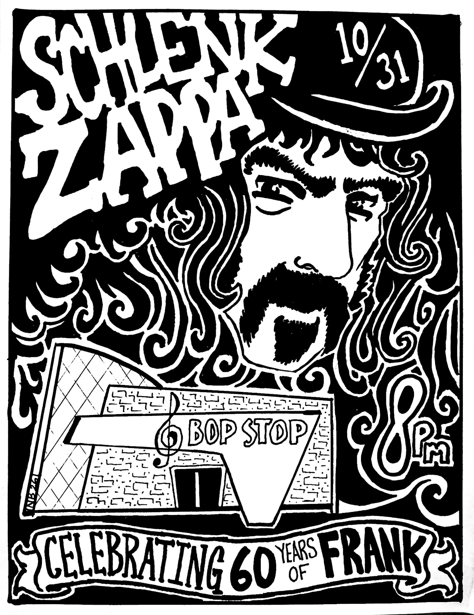 Schlenk Zappa: Celebrating 60 Years of Frank @ BOP STOP