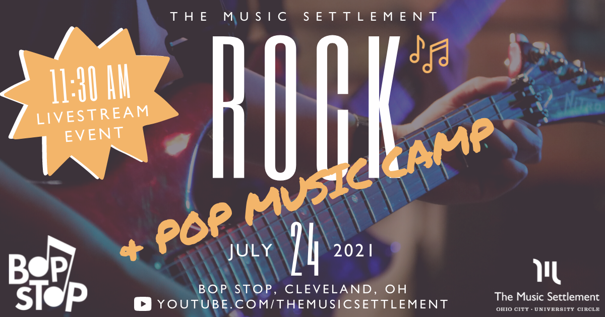 Rock & Pop Music Camp Livestream @ BOPSTOP