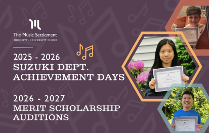 Suzuki Achievement Days & Merit Scholarship Auditions 2026, Day 1