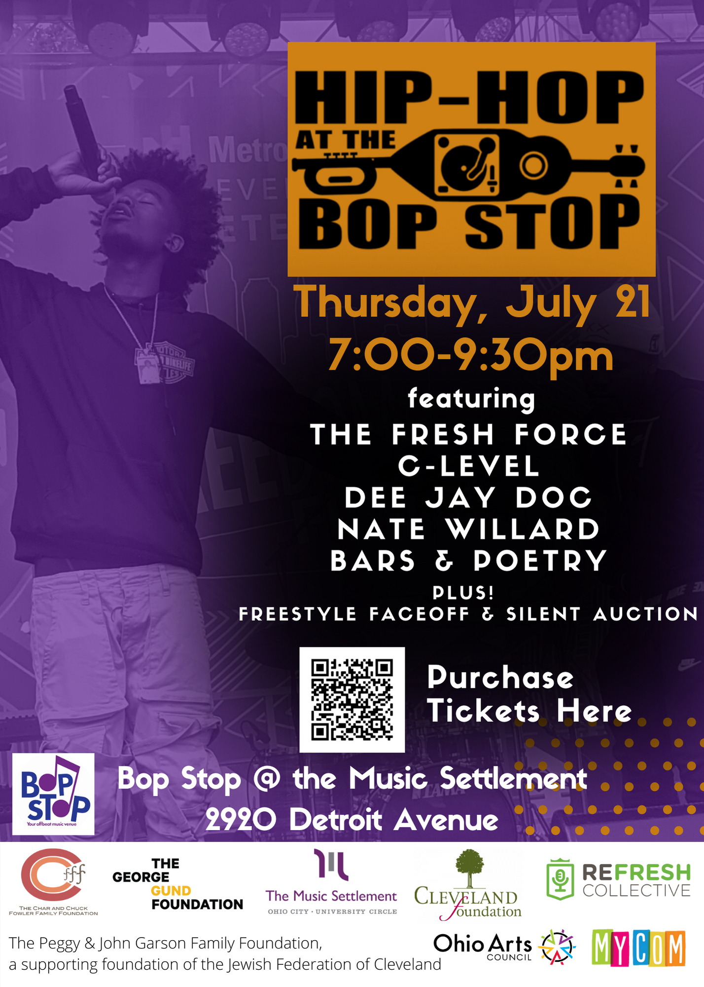 Refresh Collective: Hip Hop At The BOP STOP @ BOP STOP (SOLD OUT)