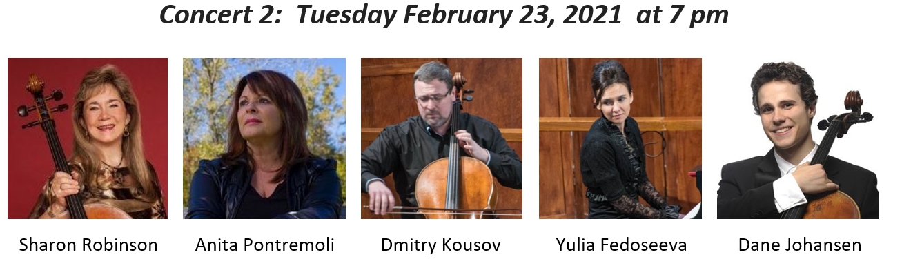 Cleveland Cello Society: i Cellisti Concert Two Livestream @ BOP STOP