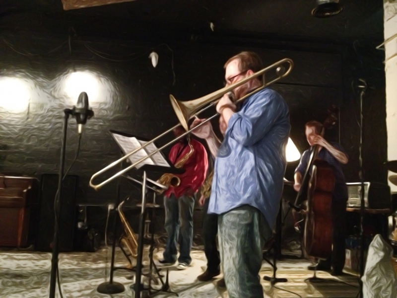 Sam Blakeslee Large Group: 16 Piece Contemporary Jazz Ensemble @ BOP STOP