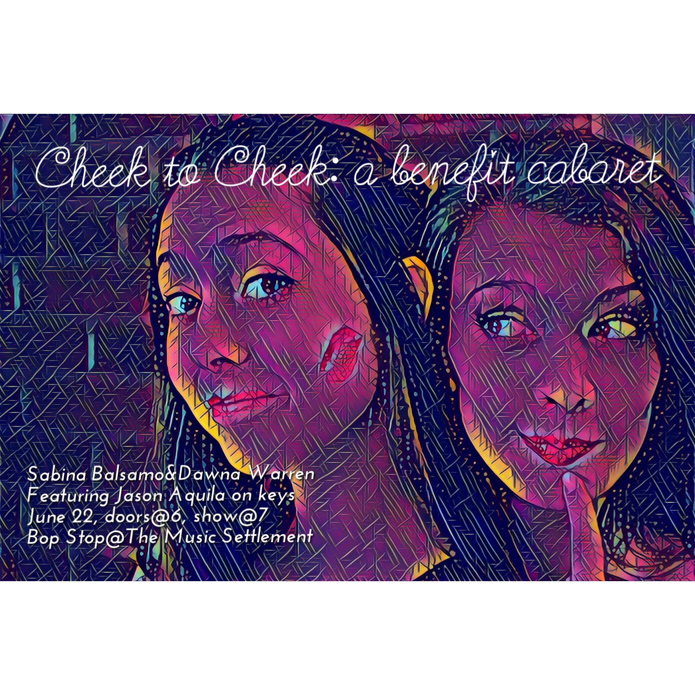 Cheek To Cheek: A Benefit Cabaret @ BOP STOP