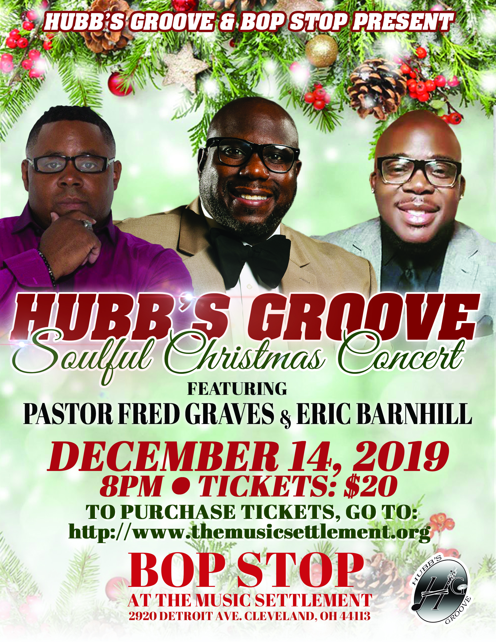Hubb's Groove: Soulful Christmas (SOLD OUT) @ BOP STOP