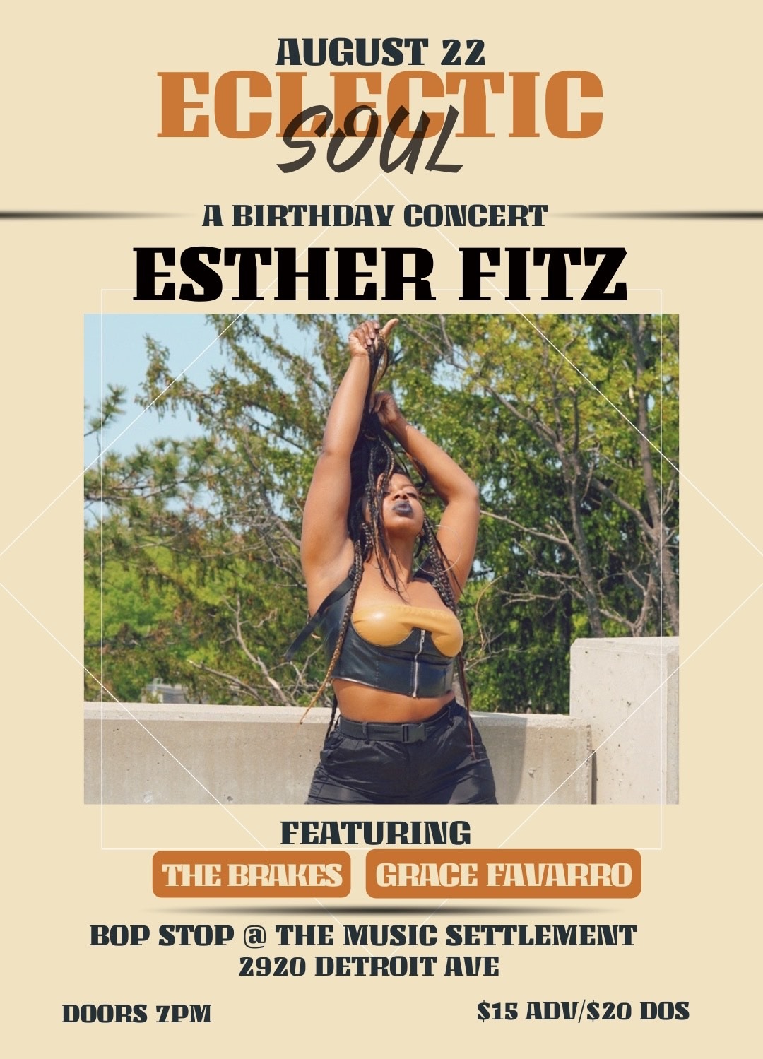 Esther Fitz Presents Eclectic Soul @ BOP STOP