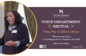 Voice Department Student Recital: Spring 2022