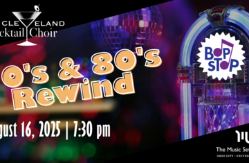 Cleveland Cocktail Choir: 70s & 80s Rewind @ BOP STOP